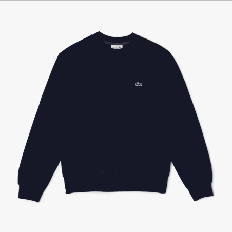 Lacoste - Sweatshirt sans capuche Bleu Marine