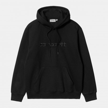 Hooded Carhartt Sweat Black / Black