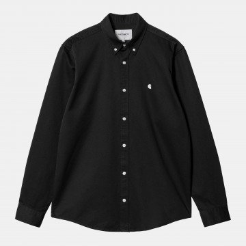 L/S Madison Shirt Black / Wax