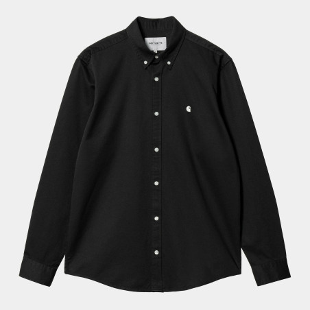 L/S Madison Shirt Black / Wax