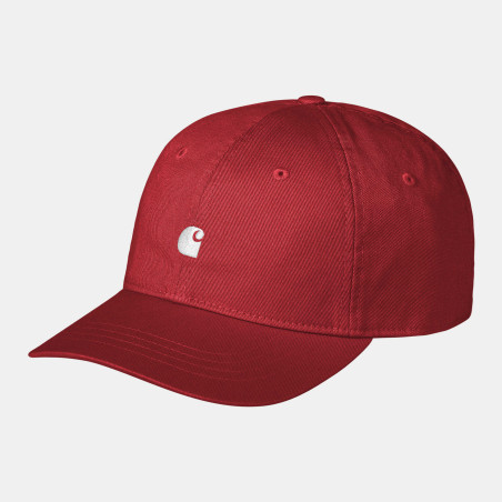 Madison Logo Cap Tuscany / White