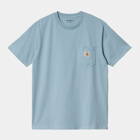 S/S Pocket T-Shirt Misty Sky