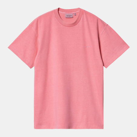 S/S Duster Script T-Shirt Charm Pink