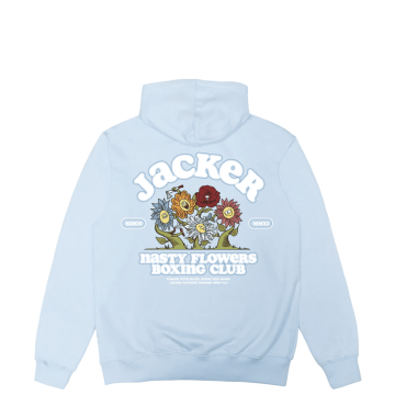 Zipped Hoodie Fight Flower...