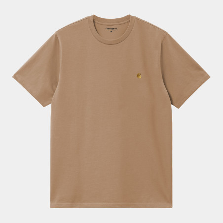 S/S Chase T-Shirt Peanut / Gold