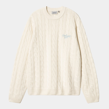 Signature Sweater Natural / Dusty Ice