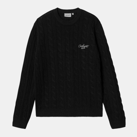 Signature Sweater Black / Wax