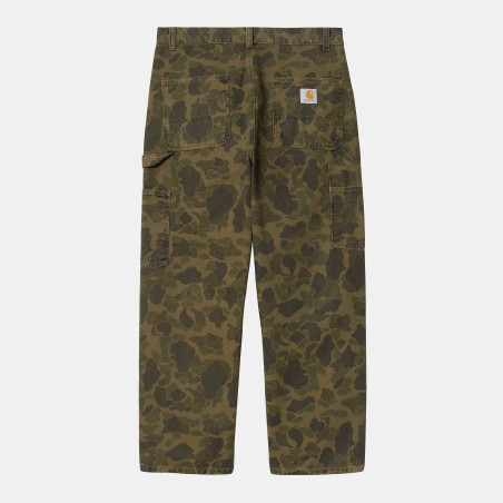 Duck Single Knee Pant Camo Green