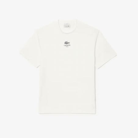 Lacoste - T-Shirt Farine Signature