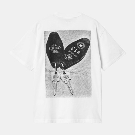 S/S Hotel Keys T-Shirt White / Black