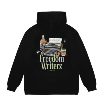 Hoodie Freedom Writerz Black