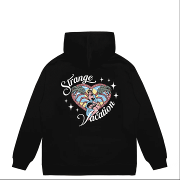 Hoodie Vacation Black