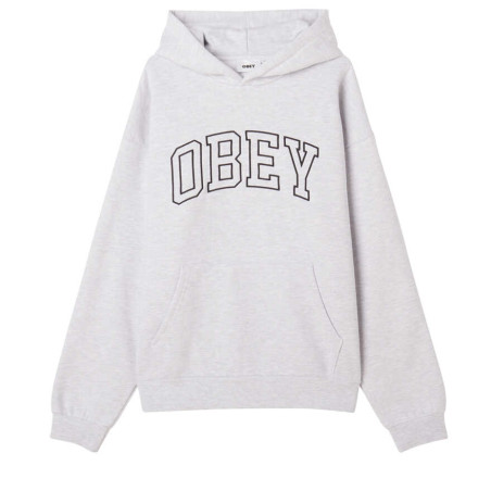 OBEY - Collegiate Extra Heavy Hood II Ash Grey