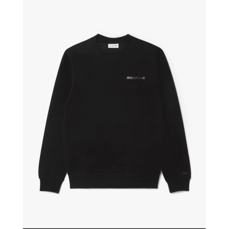 Lacoste - Sweat Badge Noir