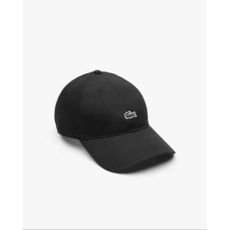 Lacoste - Casquette en twill de coton Noir