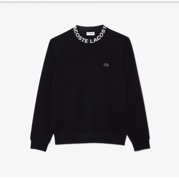 Lacoste - Sweat Noir Col...