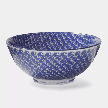 Noodle Bowl Porcelain White...