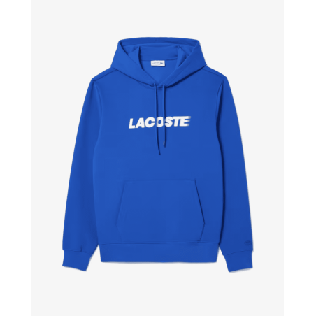 Lacoste - Sweatshirt à capuche Siglé Bleu