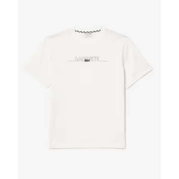 Lacoste - T-Shirt Blanc...