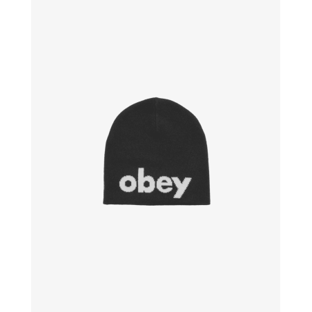 OBEY - Lowercase Beanie Black