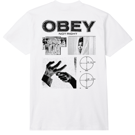 OBEY - Not Right White