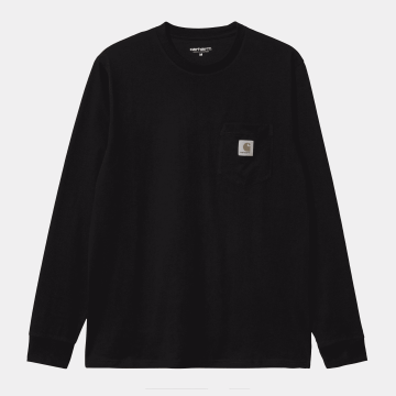 L/S Pocket T-Shirt Black