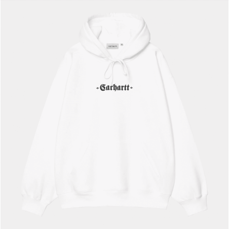 Hooded Greatest Hits Sweat White / Black