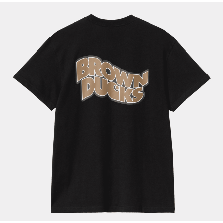 S/S Brown Ducks T-Shirt Black