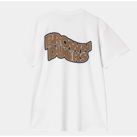 S/S Brown Ducks T-Shirt White