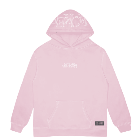 Select Contrast Hoodie Pink