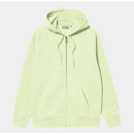 Hooded Chase Jacket Air Green / Gold