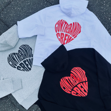 CONTREBANDE - Hoodie Heart...