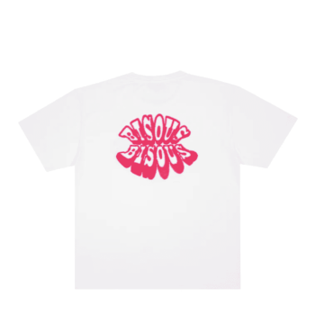 BISOUS - T-Shirt Lips White