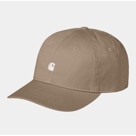 Madison Logo Cap Leather / White