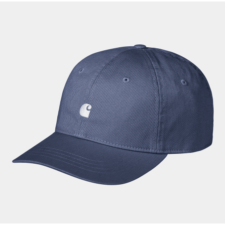 Madison Logo Cap Blue Iris / White