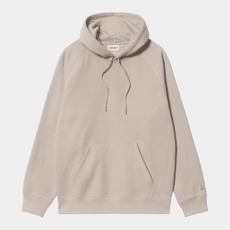 Hooded Chase Sweat Dusky Beige / Gold