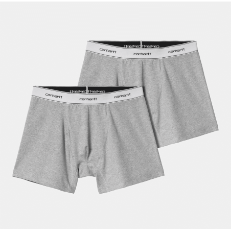 Cotton Trunks Grey Heather + Grey Heather