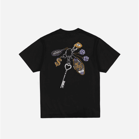 T-Shirt Keychain Black