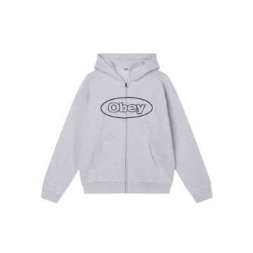 OBEY - Oval Extra Heavy Zip...