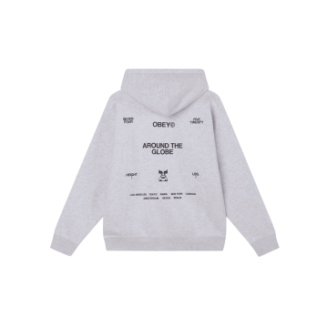 OBEY - Business Hood Ash Grey