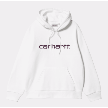 Hooded Carhartt Sweat White...